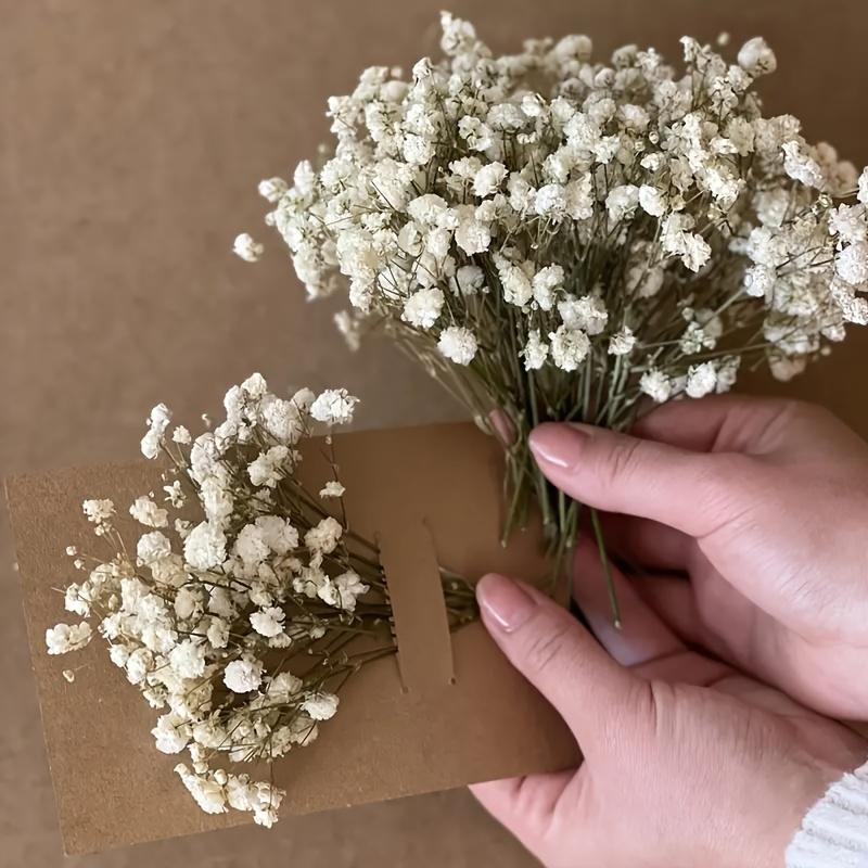60g Elegant White Artificial Flowers - for DIY Home Decor, Vase Fillers, Weddings, Parties & Card Crafting - Flower Decorations