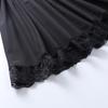 Gothic Lolita Spider Web Lace Patchwork Dress Y2K High Waist Mini Club Party Dresses