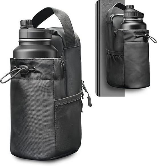 Transgraniczna torba na magnetyczną butelkę na wodę do fitnessu: Duża torba Crossbody na siłownię dla mężczyzn