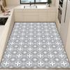 Kitchen Carpet Anti-slip Oil-proof Waterproof PVC Floor Mat Large Area Rug for Home Decoration Alfombra De Cocina