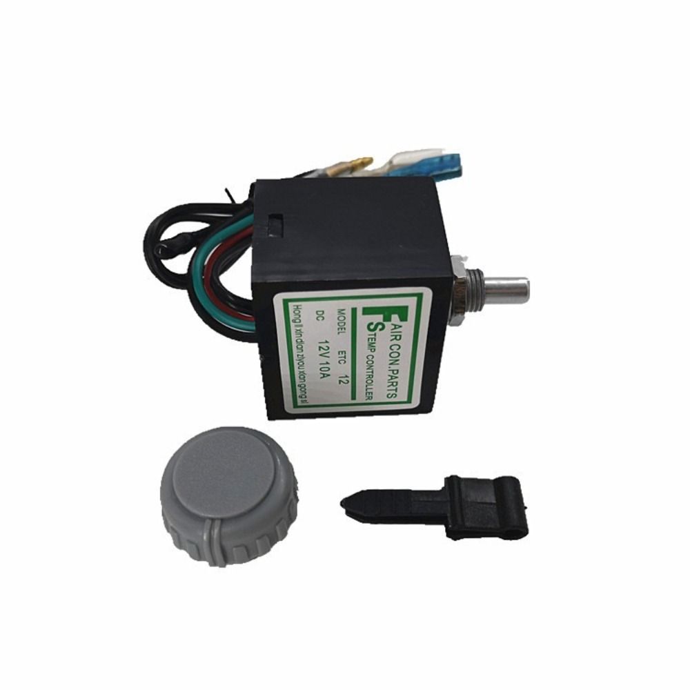 ABS Electronic Thermostat Auto Accessory Air Conditioner Switch New Temperature Control Car