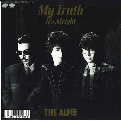7inch Record ALFEE - My Truth / It's Alright 7A0793 CANYON 1987 Japan Japanese Pop/Rock Used