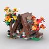 Classic Building Mini-134948 Compatible Forest Cabin Hands-On Splicing Building Block Creative Gift