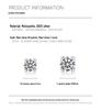 Banyan Tree S925 Silver Moissanite Bull Head Earrings - Classic Female Fashion Ear Jewelry