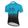 Mens Cycling Jersey Short Sleeve Breathable Quick Dry Bike Shirt Road Team Wear
