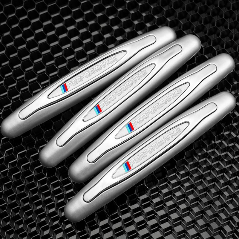 4PCS Car Door Anti-collision Bumper Strip Guards Side Protector for BMW E46 E90 F30 F10 G30 G20 G32 E87 E70 X1 X2 X3 X5 X4 X6 X7