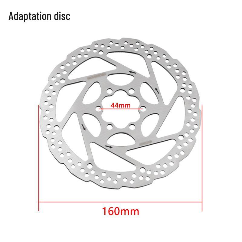 HASSNS Mountain Bike Hydraulic Disc Brakes with Metal Pads