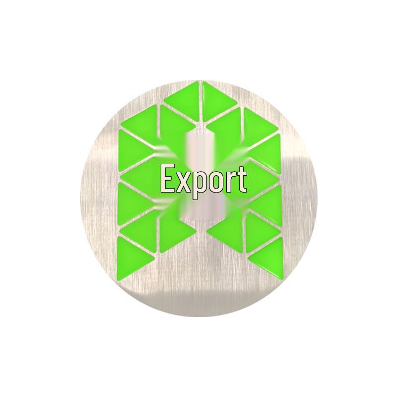 Self-Luminous Emergency Exit Arrow Sign