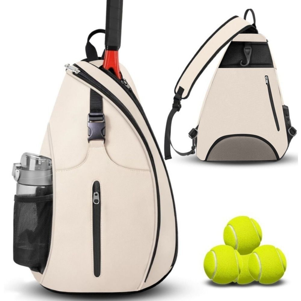 Reversible Pickleball Rackets Backpack Large Capacity Badminton Bag  Exercise Gym Equipment