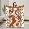 Chip 'n' Dale And Friends Wool Blankets Cartoon Customized Throw Blanket for Home 200x150cm Plush Thin Quilt