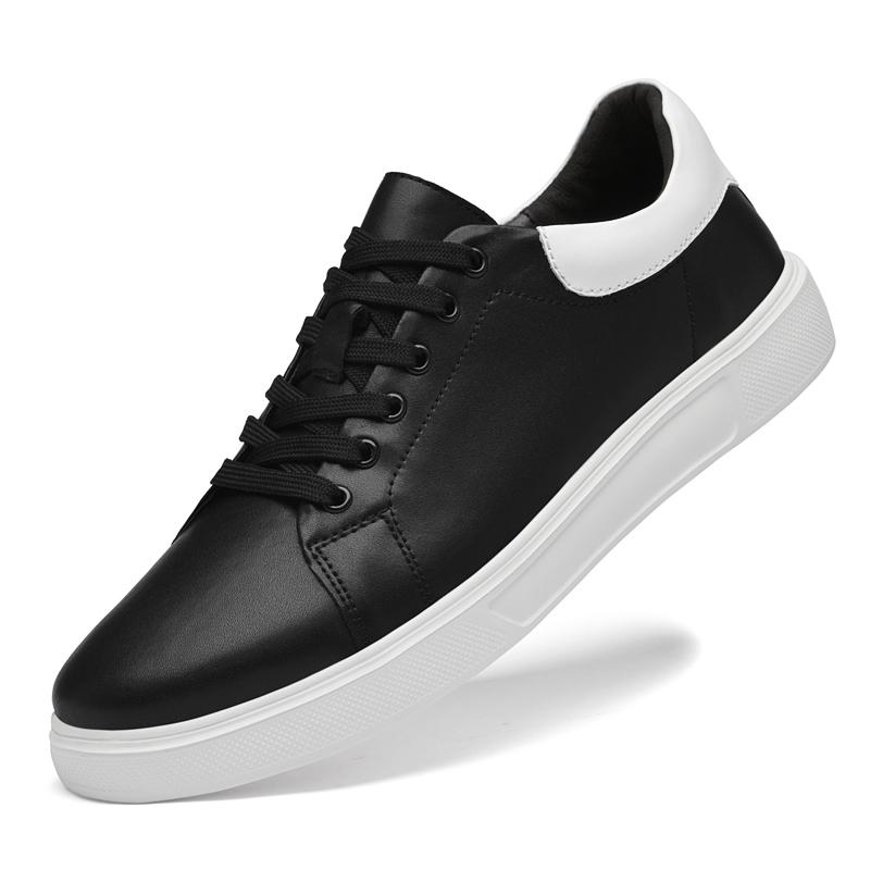 Casual Shoes,British Leather Sports Shoes,Flat Shoes,Classic Men's Leather Shoes,Spring and Autumn New Style,Trendy Casual Shoes