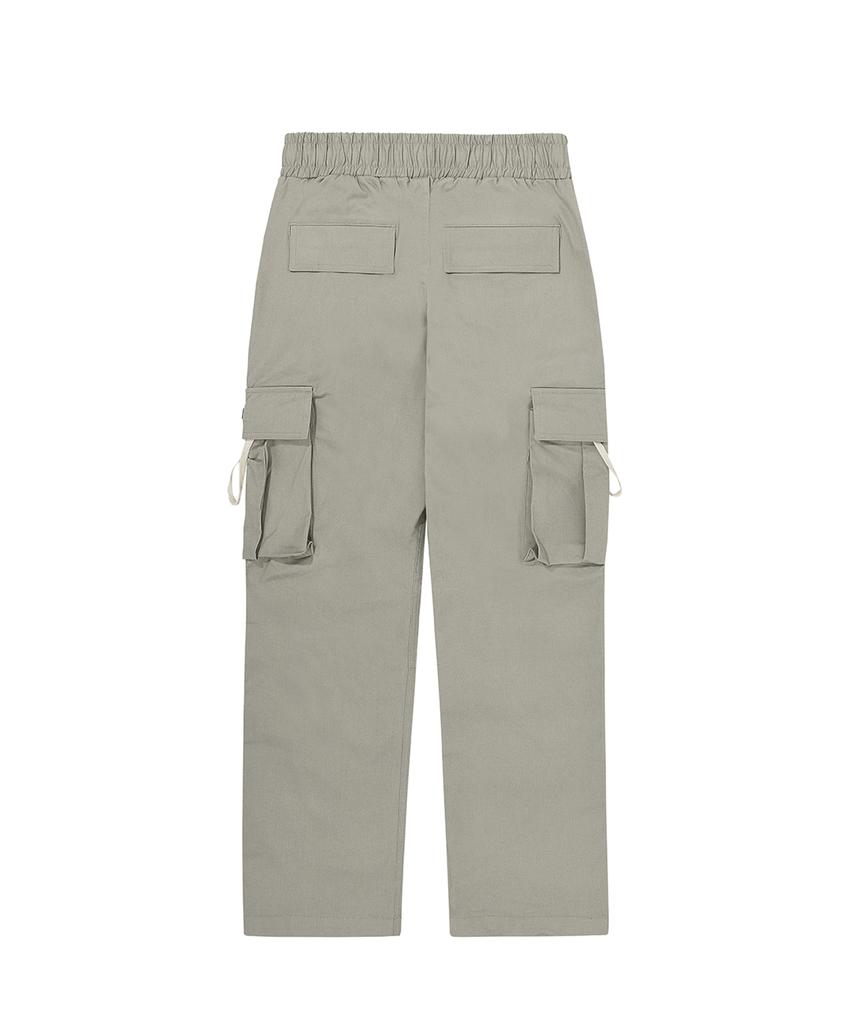 Opeunyadeu(Owai) Eight Cargo Pockets Pants-Khaki