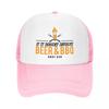 Custom Fashion Funny Beer Quotes Baseball Cap Women Unisex Adjustable Trucker Hat Sun Protection Snapback Caps