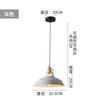 Industrial Style Iron Pendant Lamp American Countryside Retro Restaurant Bar Counter Light Coffee Shop Decoration E27 Chandelier