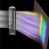 1 stuks Natuurkunde Wetenschap Speelgoed, Drievoudig Prisma Glas, Kleurlicht Spectrum Reflecterend Leren Educatief Speelgoed Voor Schoolonderwijs