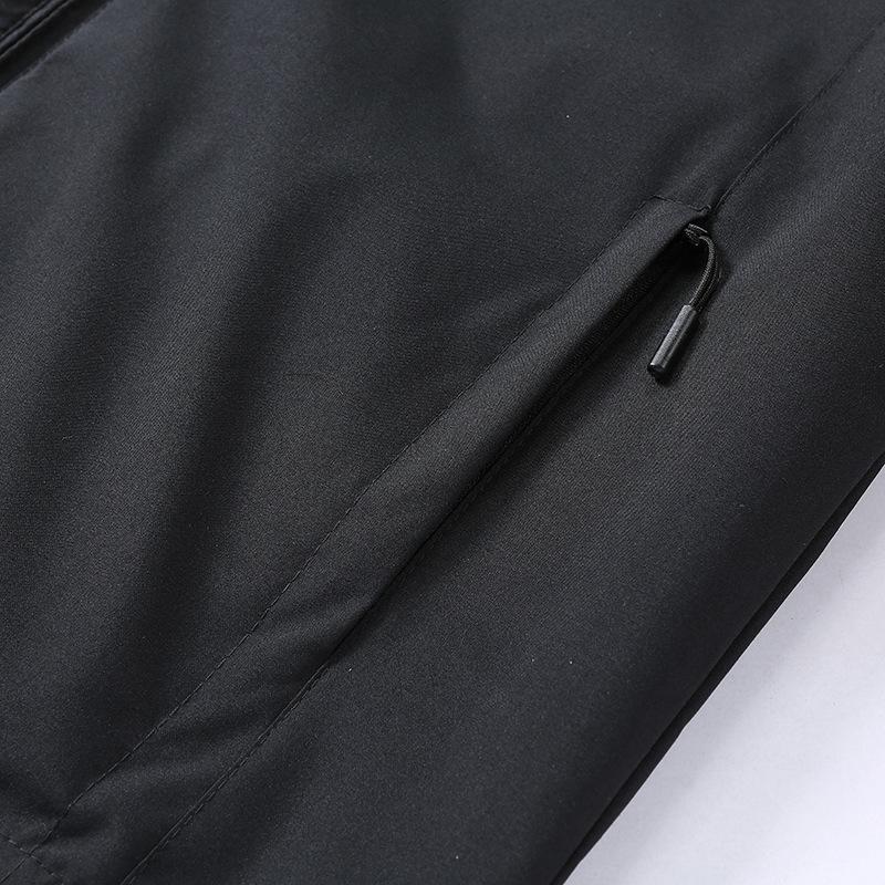 Man Black Windbreaker Windproof Waterproof for Spring Autumn Zip Up Jacket Men's Streetwear Bomber Clothes OverSize 4XL 5XL