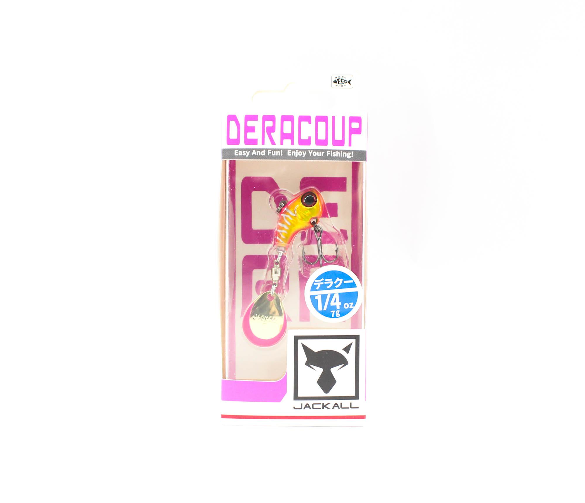 

Jackall Deracoup 1/4 унции Тонущая приманка Spin Tail HL Розовое золото (2649)