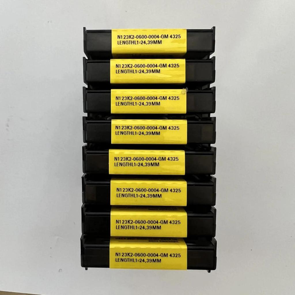 Original Sandvik / N123K2-0600-0004-GM 4325  / CNC Lathe Carbide Blade 10 PCS