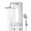 Vidaxl Shower Panel, 25X43X110 Cm, Silver