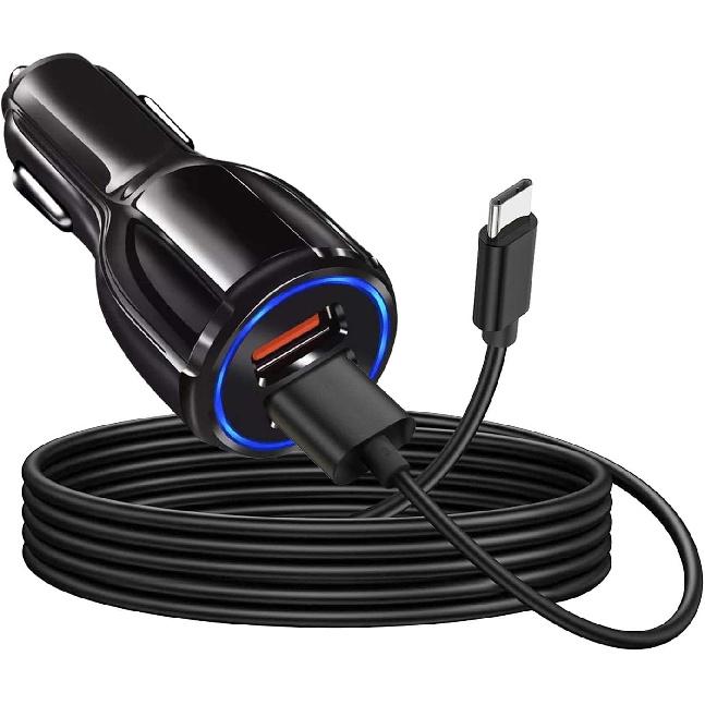 Fast Car Charger USB C Charging Cable Cord for Moto G Pure, Stylus 5G, Power, Play, One 5G Ace, G60S, G200, G9, G8, G7, Ultra Z4, G60, G22, G72, Edge