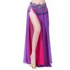 Chiffon Spanish Skirt Shining Show Costumes Fashion Belly Dance Accessories  Women