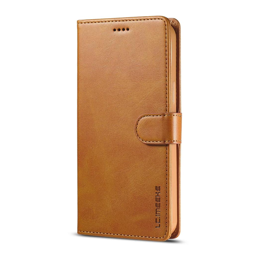 Folding Leather Phone Case For iPhone 16 15 13 12 14 11 Pro XS Max XR X 7 8 Plus Wallet Cover with Crad Holder Kickstand