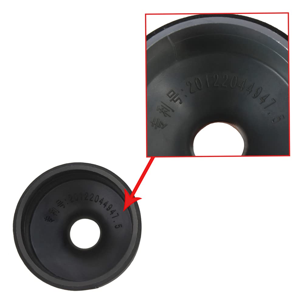 Bulaned Lightweight ABS Mute Silencer for Alto SaxophoneSaxophone