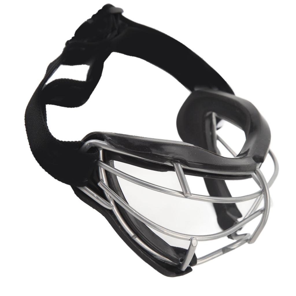 Lacrosse-Brille Silikon Ferrolegierung Ergonomisches Design Anti-Rutsch-Textur Hockey-Brille für das Training