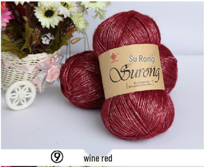 Egyptian Long-Staple Cotton Velvet Yarn for Hand-Knitting and Crochet Projects