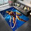New Shelves! Classic DC Wonder Woman Carpet, Living Room Bedroom Office Children's Room of Choice, Non-slip Machine Washable Mat