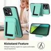 For Xiaomi Poco X6 5G/Xiaomi Redmi Note 13 Pro 5G Magnetic Case TPU+PU Leather Phone Back Cover with Detachable Card Holder
