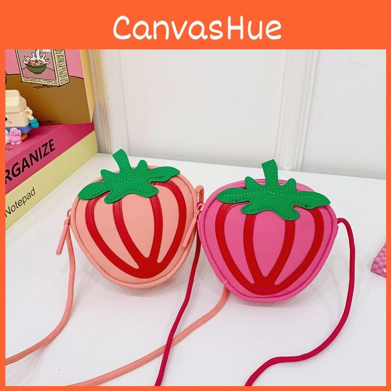 Childrens Strawberry Shaped Mini Shoulder Bag For Kindergarten Girls And Boys