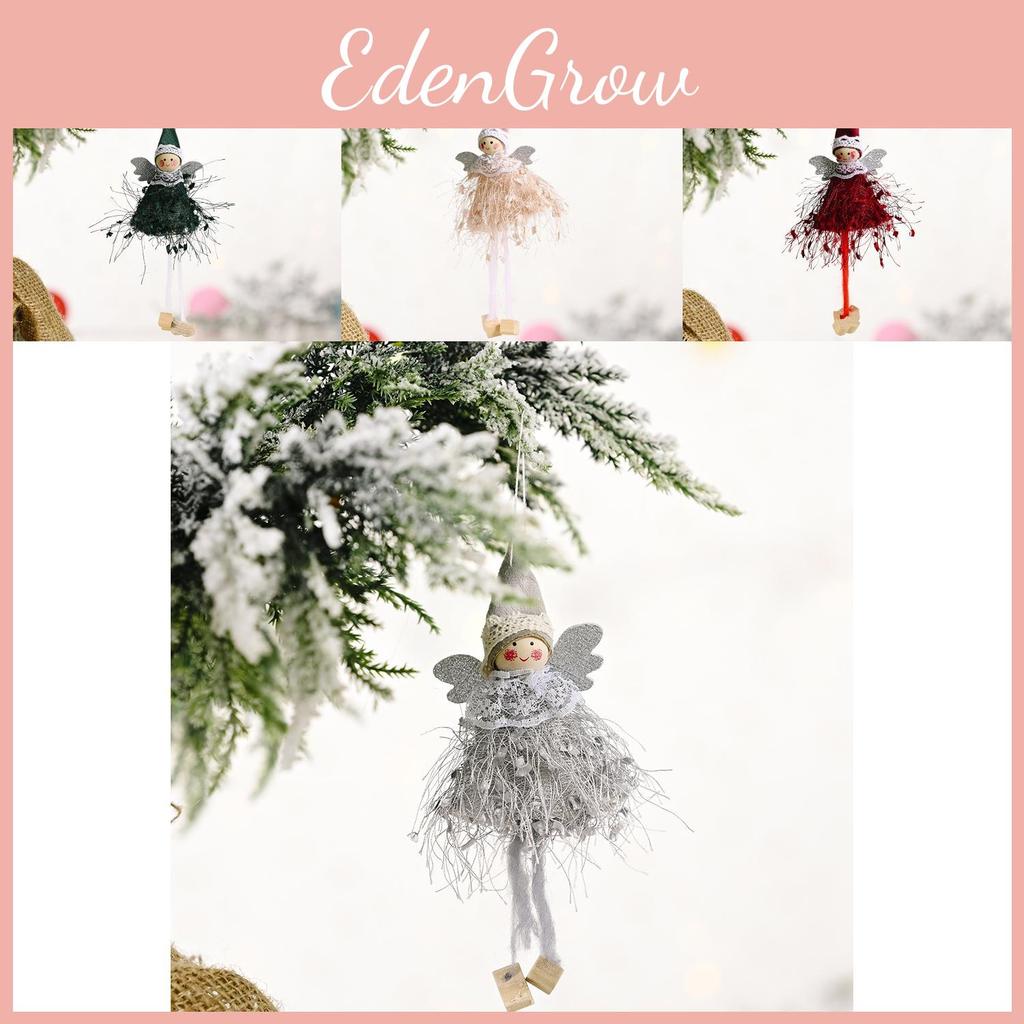 Einzigartige Plüsch Mädchen Hängelbeine Figur Für Fröhlichen Weihnachtsbaumschmuck