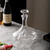 Waist Iceberg Fast Decanter Luxury Ice Blue Crystal Glass Decanter Set for Home Bar