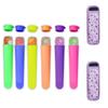 Silicone Ice Pop Molds With Lids Reusable Freeze Pop Mold Food Grade Hand-Held Diy Ice Cream Molds Kitchen Tool Accessory