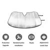 For Land Rover Discovery 5 LR5 17-25 Aluminum Foil Car Front Windshield Full Window Glass Sun Protection Parasol Car Accessories
