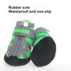 4Pcs Dog Shoes Reflective Breathable Mesh Fabric Zipper Closure Puppy Sport Boots for Walking