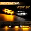Blinkers Flowing Handlebar Marker Light Handlebar Turn Signals  Motorcycle Customization