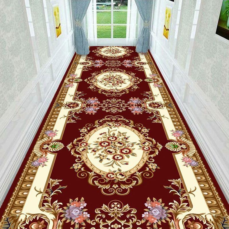 Luxury European Aisle Corridor Carpets Lobby Hallway Villa Long Runner Long Strip Area Rugs Living Room Home Decor Entryway Mat