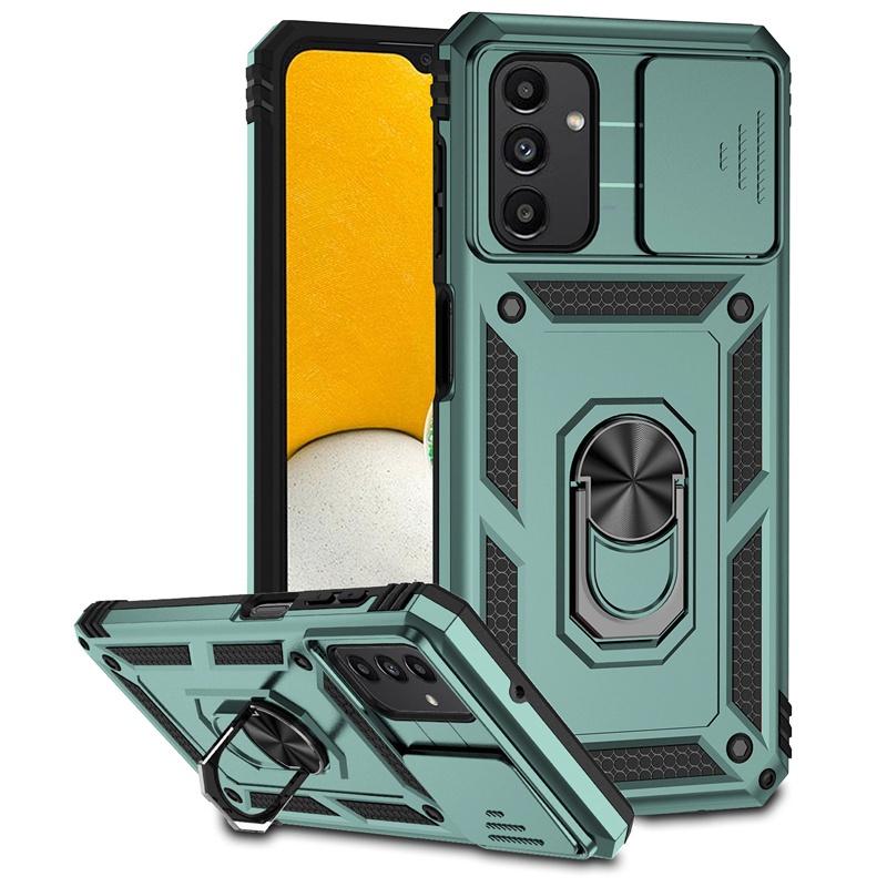 For Samsung Galaxy A13 5G A04s Case Shockproof Armor Magnetic Holder Ring Cover For Galaxy A04 S A 13 04S Camera Protect Fundas