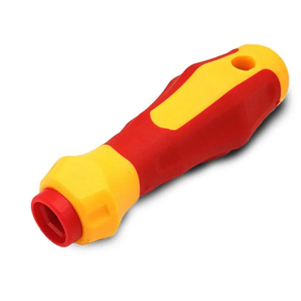 3 Stück/Set Mehrzweck-Elektriker-Schraubendreherbits Schlitz Kreuzschlitz Magnetischer Schraubendreherbit-Satz