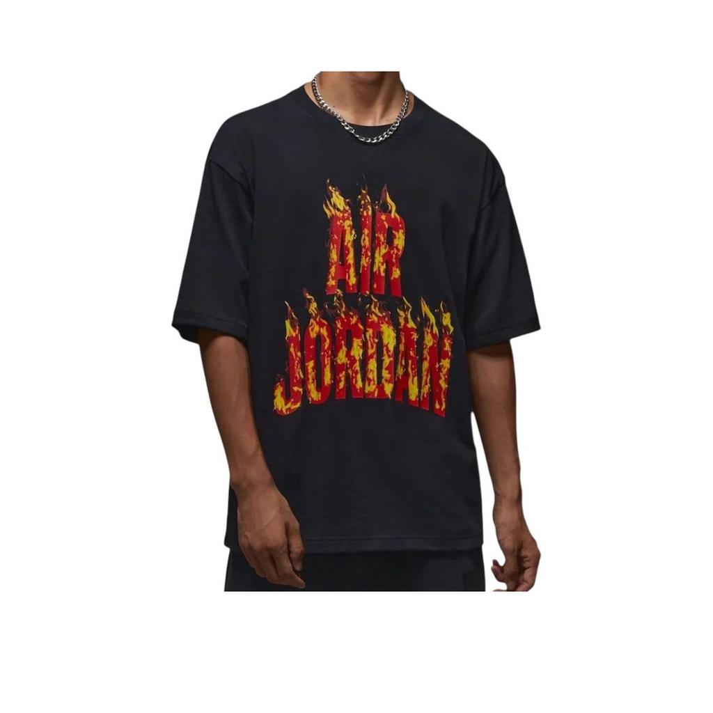 Jordan Air FW25 Comfortable Casual Crew Neck Pullover Short Sleeve T-Shirt Unisex T-Shirts IQ6957-010