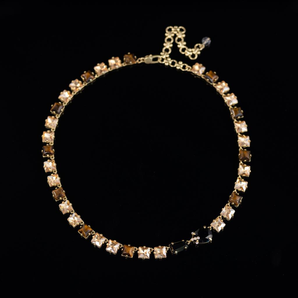 Medieval Vintage High Fashion Personality Temperament Exaggerated Retro Gold Necklace Women'S 25 Autumn New Necklace