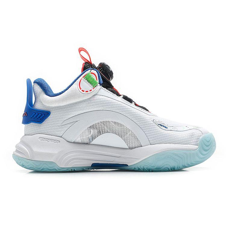 Anta Kids Reverse Scale 2.0 Comfortable Non-Slip Shock Absorbing Wear-Resistant Low-Top Basketball Shoes Kids Basketball Shoes 312311121-7