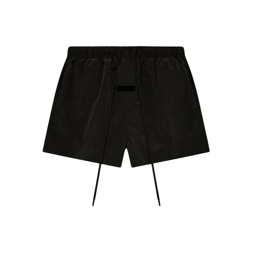Fear of God Essentials Running Short Jet Black Men Bottoms 160SP244134F