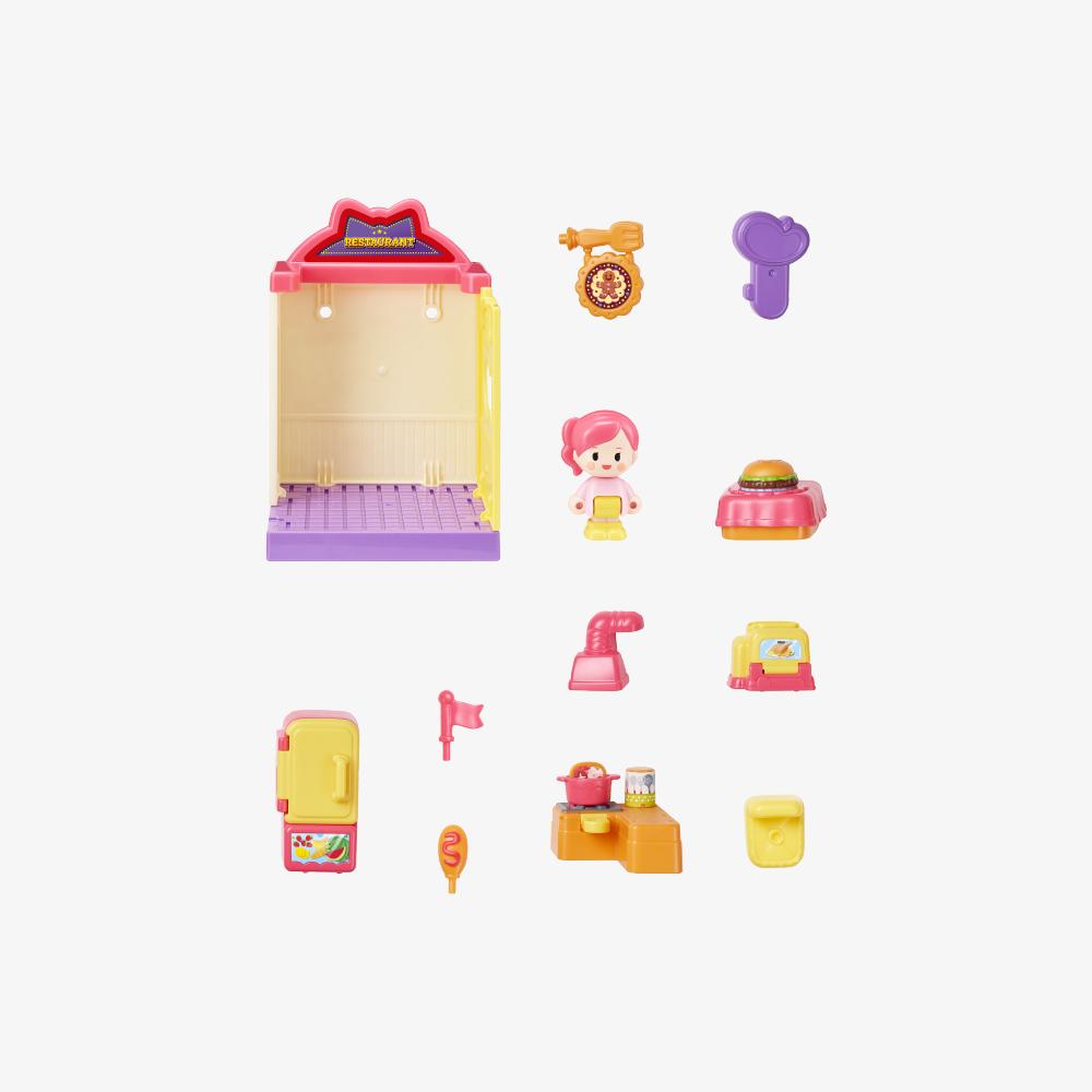 Young Toys New! Youngtoys Songyi's Secret Kitchen Playset with Magic Key