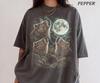 Three Wombats Moon T-Shirt, Vintage Wombats Full Moon Howling Tee, 90s Animal Graphic Tee, Wombat Lover Gift, Comfort Colors Shirt