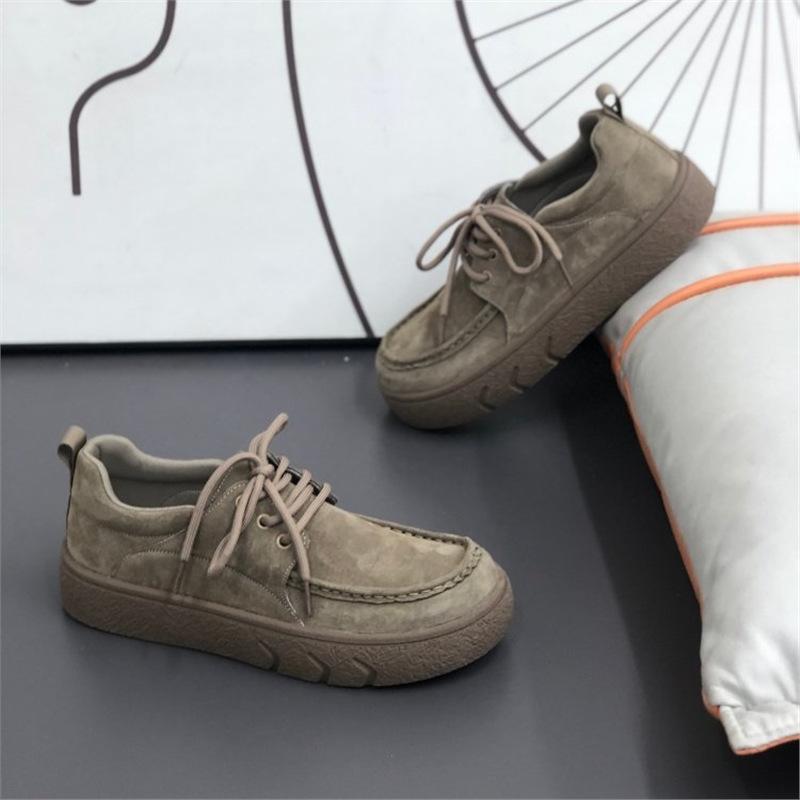 New casual shoes platform sneakers trendy shoes comfortable breathable board shoes dnh