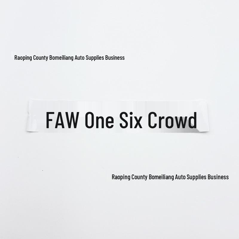 Volkswagen Sagitar 08-22 Black 280TSI Rear Badge and Letter Sticker Set