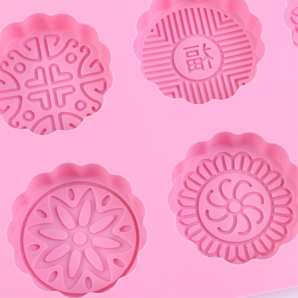 Silicone for Cookies Make Muffin Cupcake Soap Mold Mold Pan Tray Bakeware Mooncake Making Mold